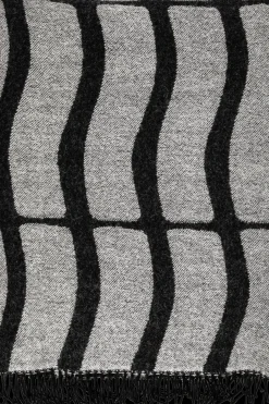 Aarikka Viltit, Huovat Ja Torkkupeitot<Maius torkkupeitto 130 x 170 cm musta