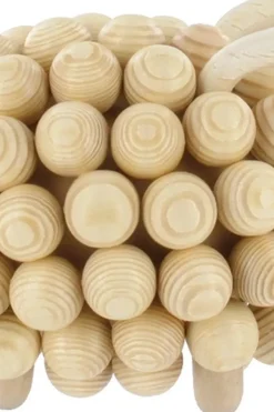 Aarikka Koriste-esineet<Pohjanpässi veistos 10 x 8 cm, lakattu puu