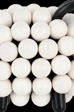 Aarikka Koriste-esineet<Pohjanpässi veistos 10 x 8 cm, musta/valkoinen