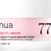 Clearance peach 77% niacin enriched cream 50ml Kasvojenhoito