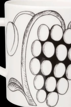 Arabia Mukit Ja Kupit<Paratiisi muki 0,35l, musta