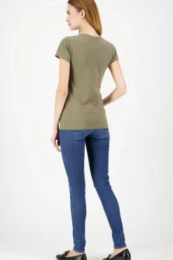 Outlet lyhythihainen trikoopusero Paidat Ja Topit