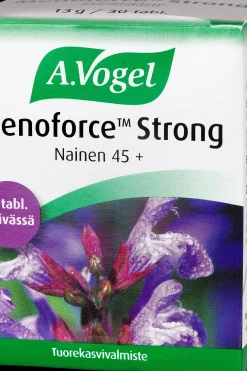 Sale A. Menoforce Strong salviatabletti 30 tabl. Erityisvalmisteet|Intiimivalmisteet