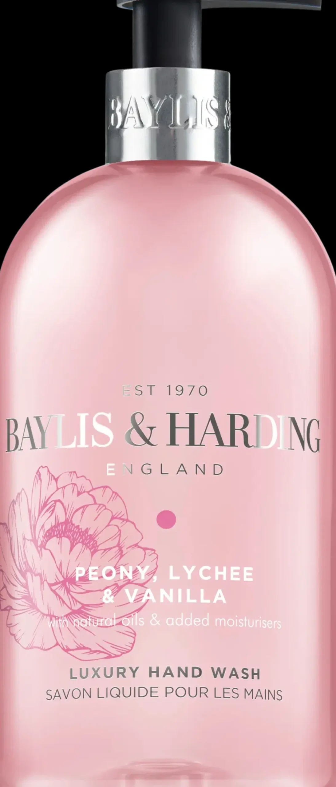 Baylis & Harding Peony, Lychee & Vanilla 500ml Hand Wash Käsienhoito