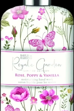 Baylis u0026 Harding Käsienhoito<Baylis & Harding Royale Garden Rose, Poppy & Vanilla 500ml käsisaippua
