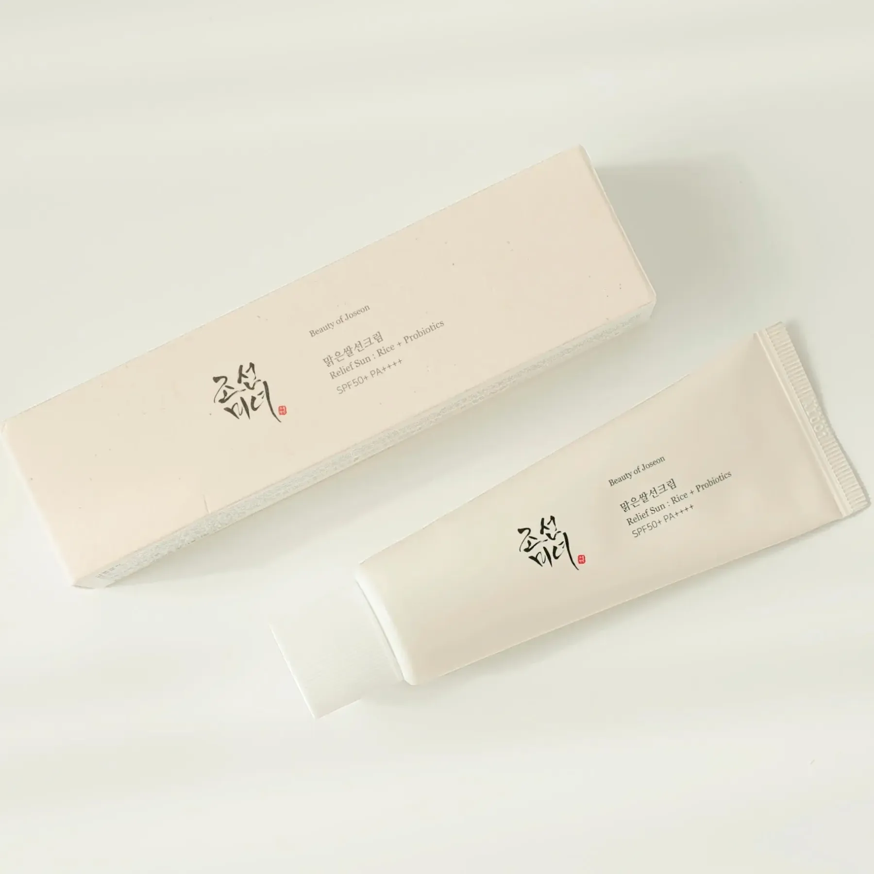 Hot Relief Sun : Rice + Probiotics aurinkovoide 50ml Korealainen Ihonhoito|Aurinkotuotteet