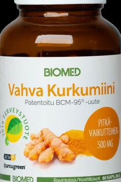 New Vahva Kurkumiini BCM-95®-uute 60 kaps. Erityisvalmisteet