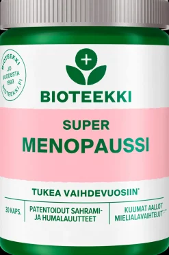 Bioteekki Intiimivalmisteet<Super Menopaussi ravintolisä 30 kaps.