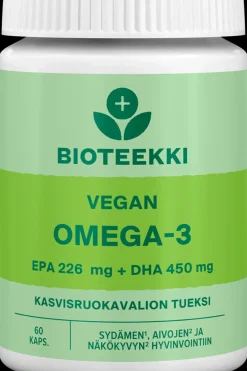 Clearance Vegan Omega-3 60 kaps. Omegat Ja Muut Rasvahapot