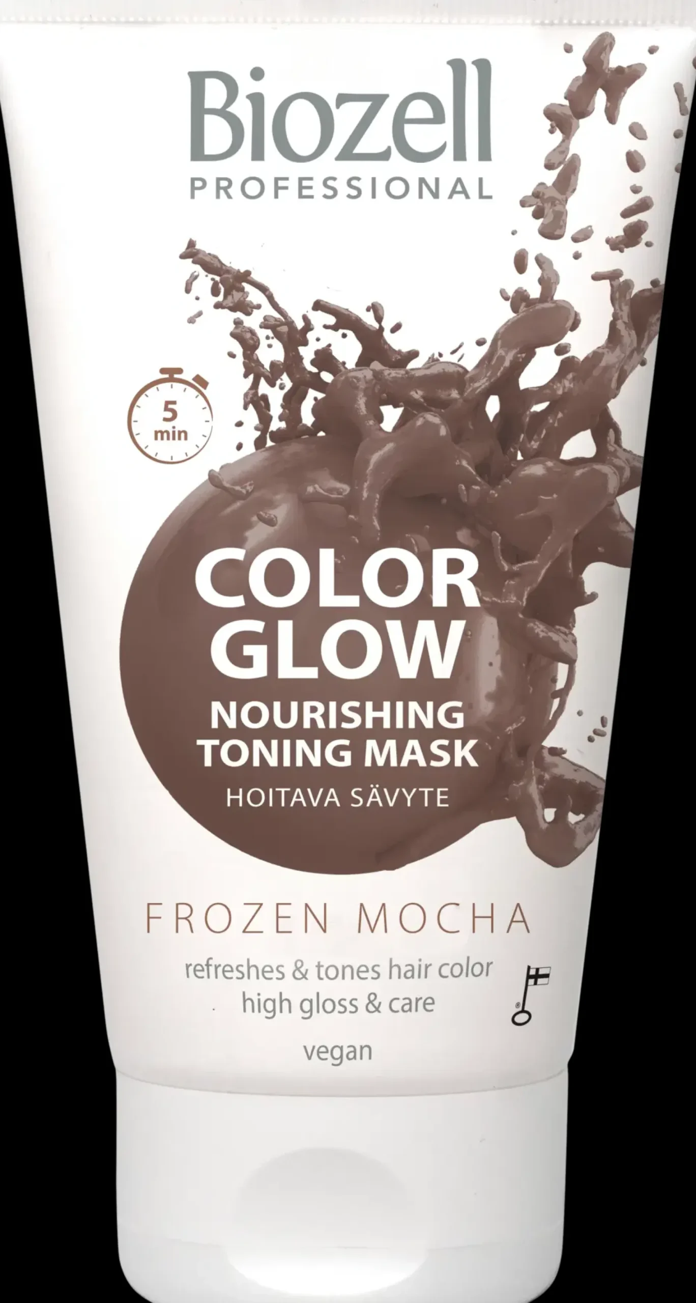 Biozell Hiusvärit<Color Glow Hoitava sävytenaamio Frozen Mocha 150ml