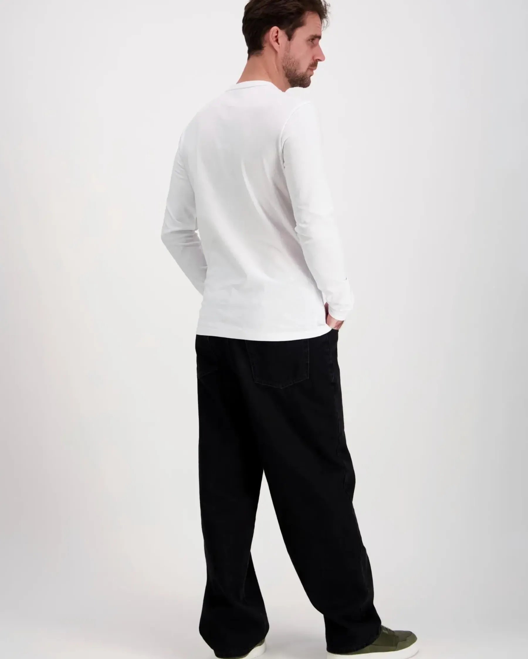 BOSS Paidat<Tacks ls t-paita