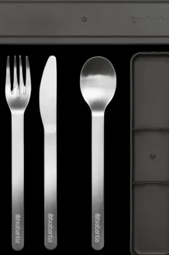 Brabantia Aterimet Ja Ottimet<Make & Take aterinsetti 3 osaa dark grey