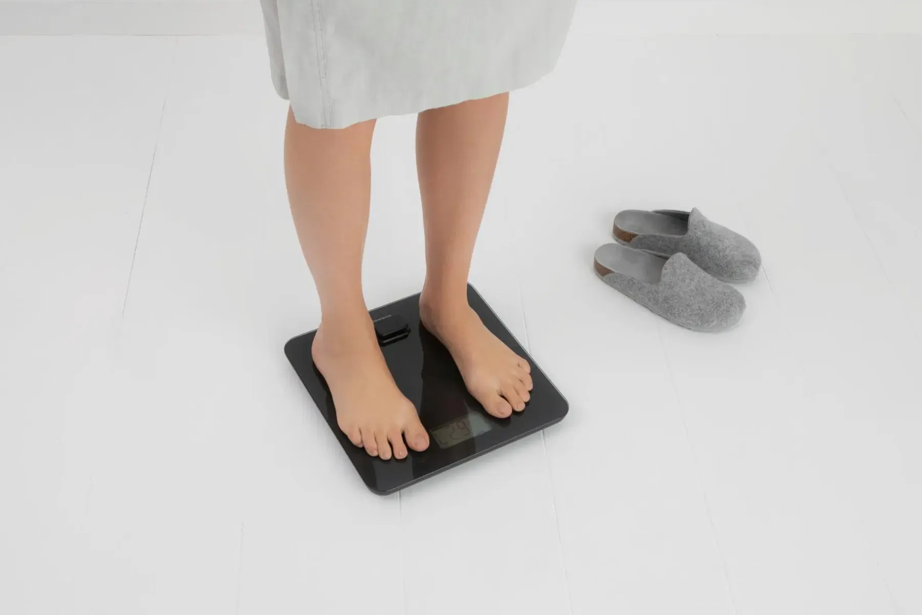 Brabantia Muut Kylpyhuonetarvikkeet|Henkilövaa'at<ReNew digitaalinen henkilövaaka dark grey