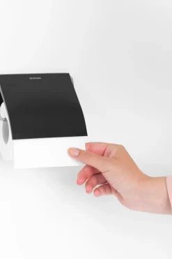 Online ReNew WC- paperiteline matt black Siivousaineet Ja -tarvikkeet|Muut Kylpyhuonetarvikkeet