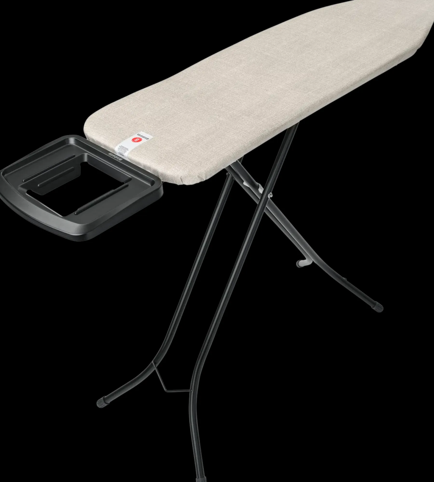 Outlet silityslauta B 124 x 38 cm SSIR black denim grey Vaatteiden Hoitotuotteet|Vaatteiden Hoitotuotteet