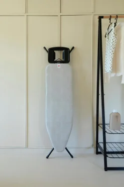 Outlet silityslauta B 124 x 38 cm SSIR black denim grey Vaatteiden Hoitotuotteet|Vaatteiden Hoitotuotteet