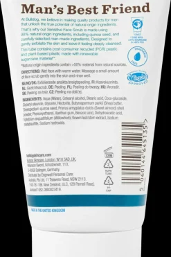 Bulldog Ihonhoito<Sensitive Face Scrub kasvokuorinta 125 ml