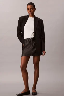 Best Calvin Klein Faux leather 5pkt mini hame Hameet