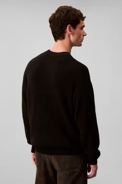 Calvin Klein Jeans Neuleet<Ls ez cotton waffle crwnk neule