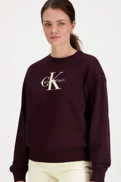 Calvin Klein Jeans Collegepaidat Ja Hupparit<Ls monologo french terry paita