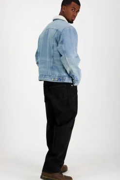 Calvin Klein Jeans Takit<90s sherpa trucker tinted thundr farkkutakki