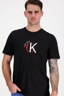 Calvin Klein Jeans Paidat<Ss 30s whsl ckj 2tone ck graphic t-paita