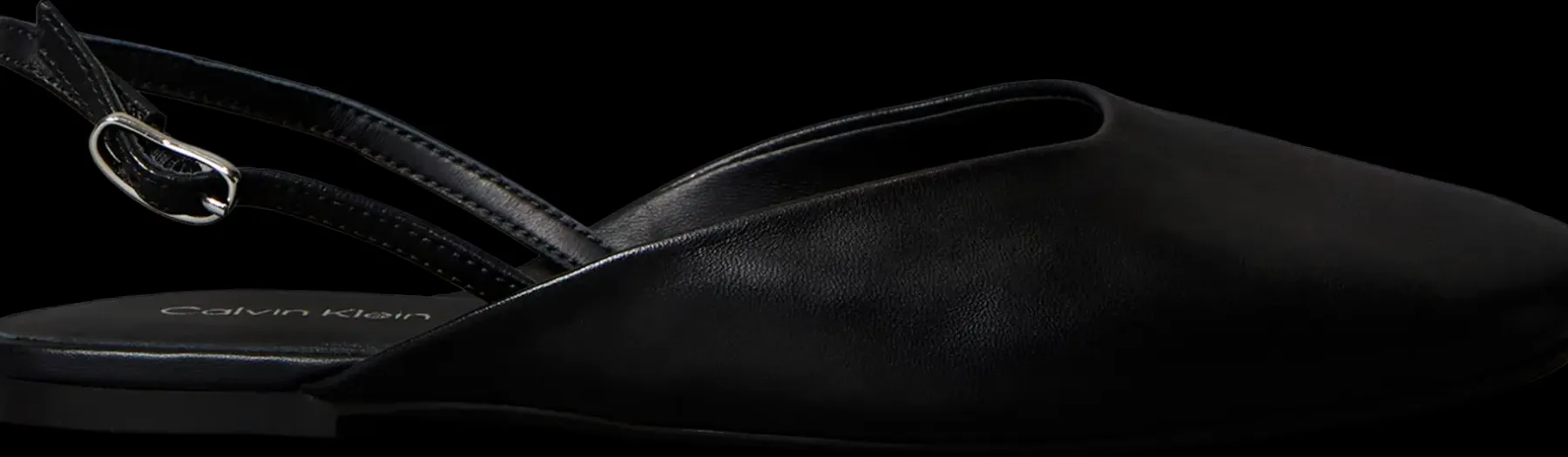 Calvin Klein Avokkaat<Oblique slingback ballerinat