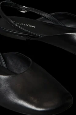 Calvin Klein Avokkaat<Oblique slingback ballerinat