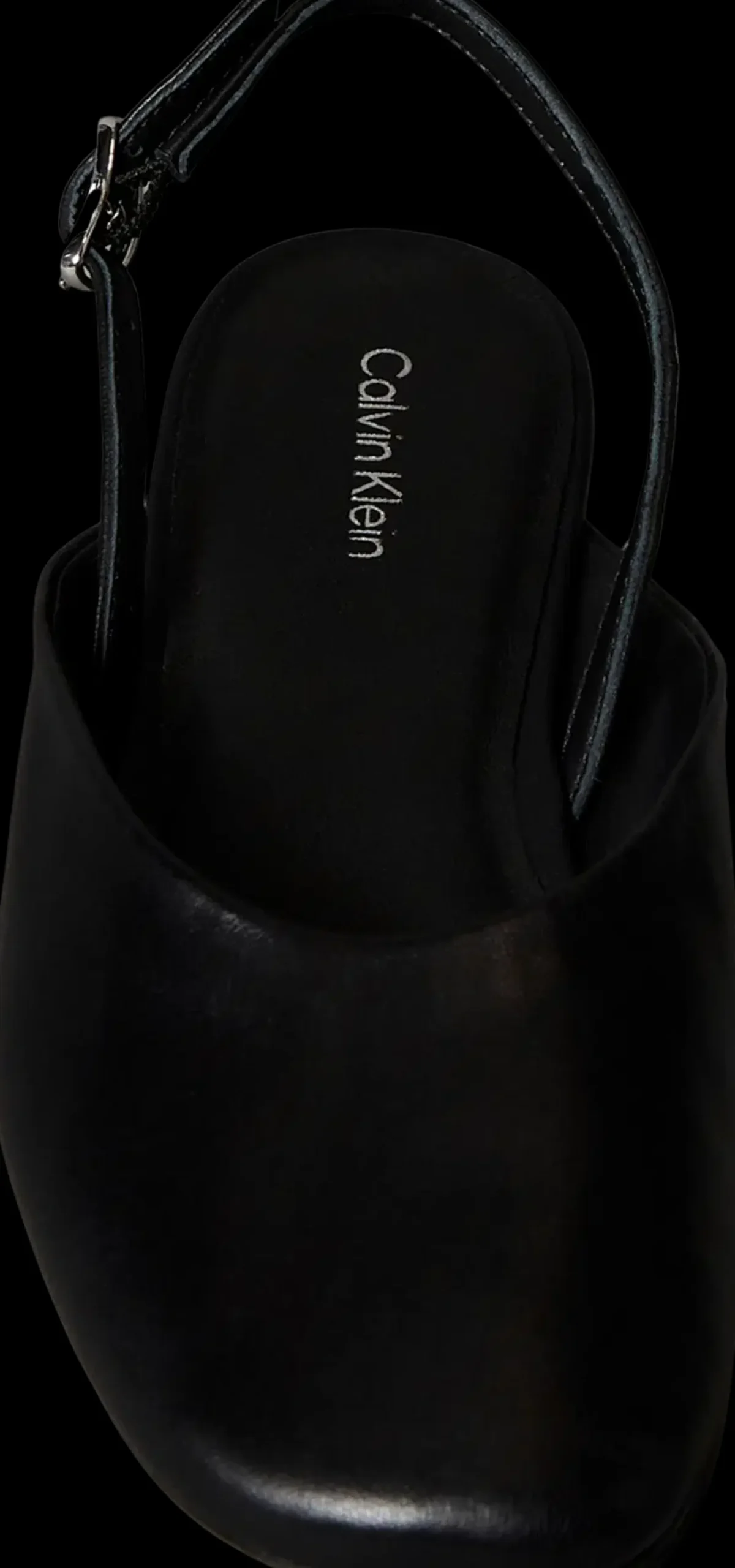 Calvin Klein Avokkaat<Oblique slingback ballerinat