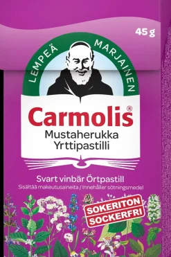 Best Mustaherukka yrttipastilli 45 g Suklaat Ja Muut Makeiset