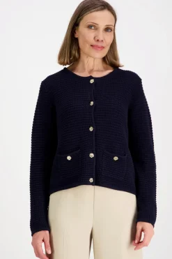 Claire Woman Neuleet<Claire Chalina puuvilla neulejakku