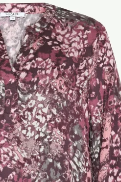 Claire Woman Puserot Ja Tunikat<Claire Rikkeliza kuosipusero