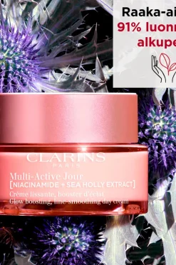 Clarins Ihonhoidon Tehoaineet|Kasvojenhoito<Multi-Active [NIACINAMIDE + SEA HOLLY EXTRACT] Day Cream päivävoide 50 ml