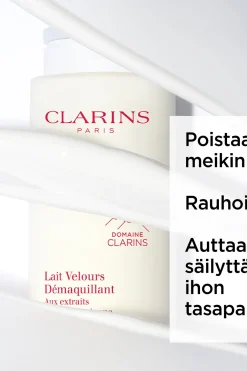 Clarins Kasvojenhoito<Velvet Cleansing Milk puhdistusemulsio täyttöpakkaus 400 ml