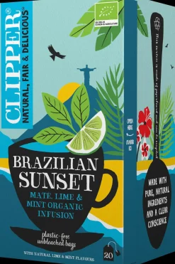 Clipper Juomat<Luomu Brazilian sunset hauduke 20ps/40g