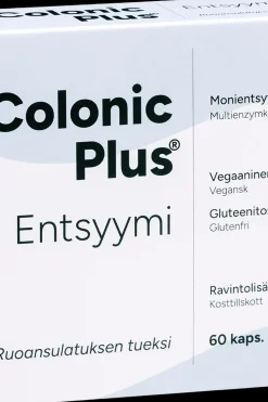 Hankintatukku Vatsan Hyvinvointivalmisteet<Colonic plus Entsyymi monientsyymikapseli 60 kaps