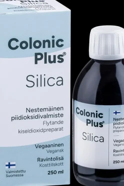 Hankintatukku Vatsan Hyvinvointivalmisteet<Colonic Plus Silica nestemäinen piidioksidivalmiste 250 ml