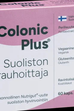 Hankintatukku Vatsan Hyvinvointivalmisteet<Colonic plus Suoliston rauhoittaja Perillauutekapseli 60 kaps