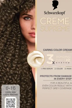 Creme Supreme Hiusvärit<6-16 Viileä tuhkanruskea