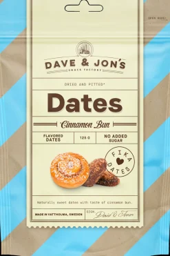 Online Dave&Jons taatelit kanelipulla 125 g Pähkinät, Siemenet Ja Muut Kuivatuotteet