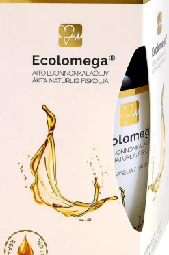 Natura Media Omegat Ja Muut Rasvahapot<ECOLOMEGA® kalaöljy 120 kaps.
