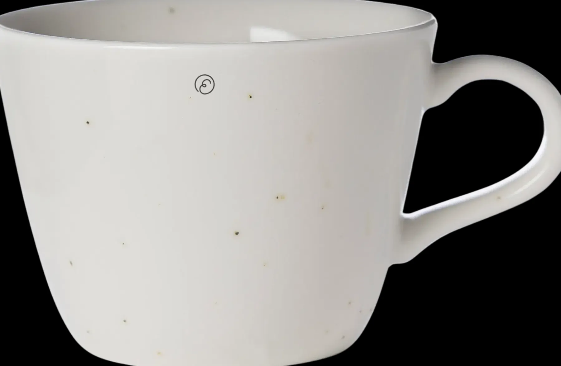 ERNST Mukit Ja Kupit<muki posliini 9x12cm luonnonvalkoinen