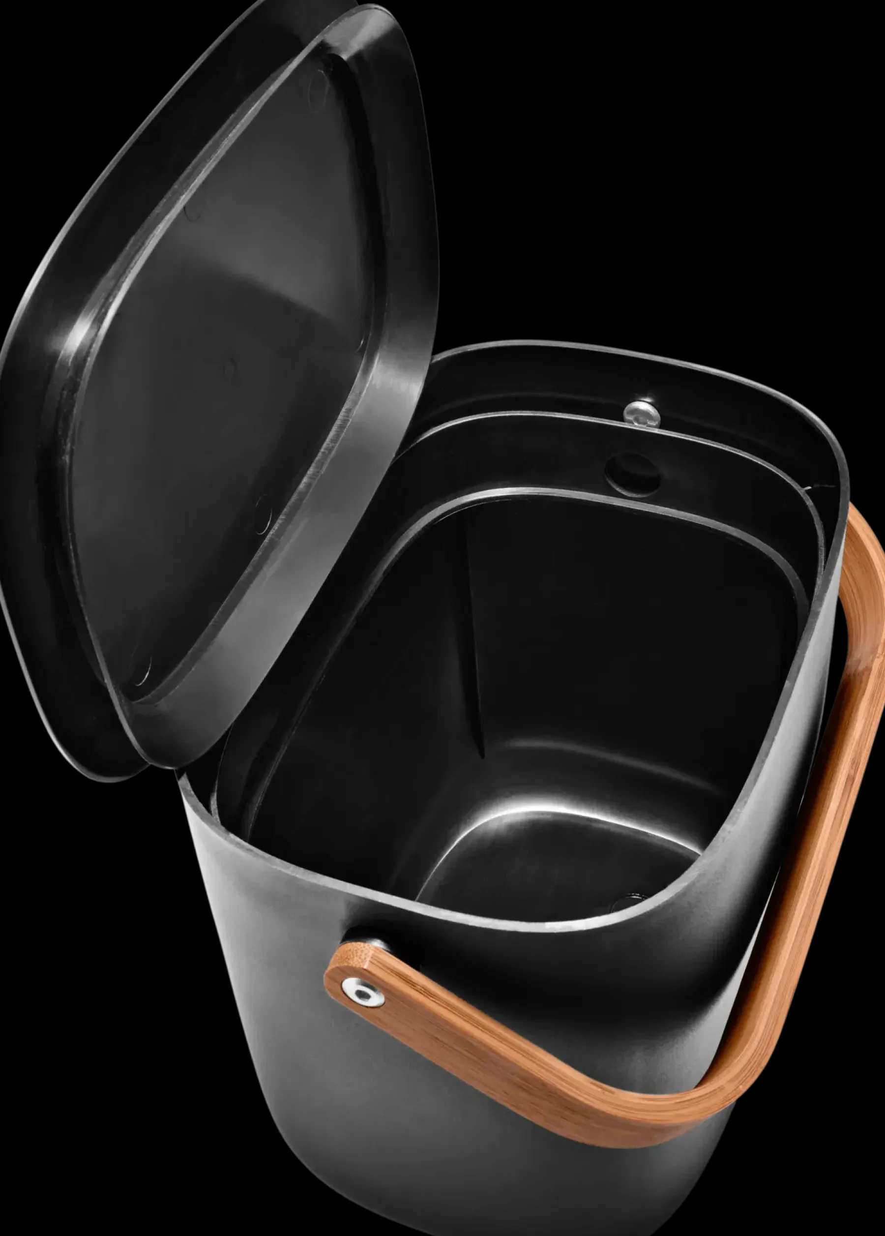 Eva Solo Säilytyslaatikot, -lokerikot Ja -telineet<jäteastia Reflect 6 l musta