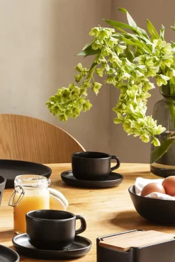 kuppi ja asetti Nordic Kitchen 20 cl, musta Mukit Ja Kupit