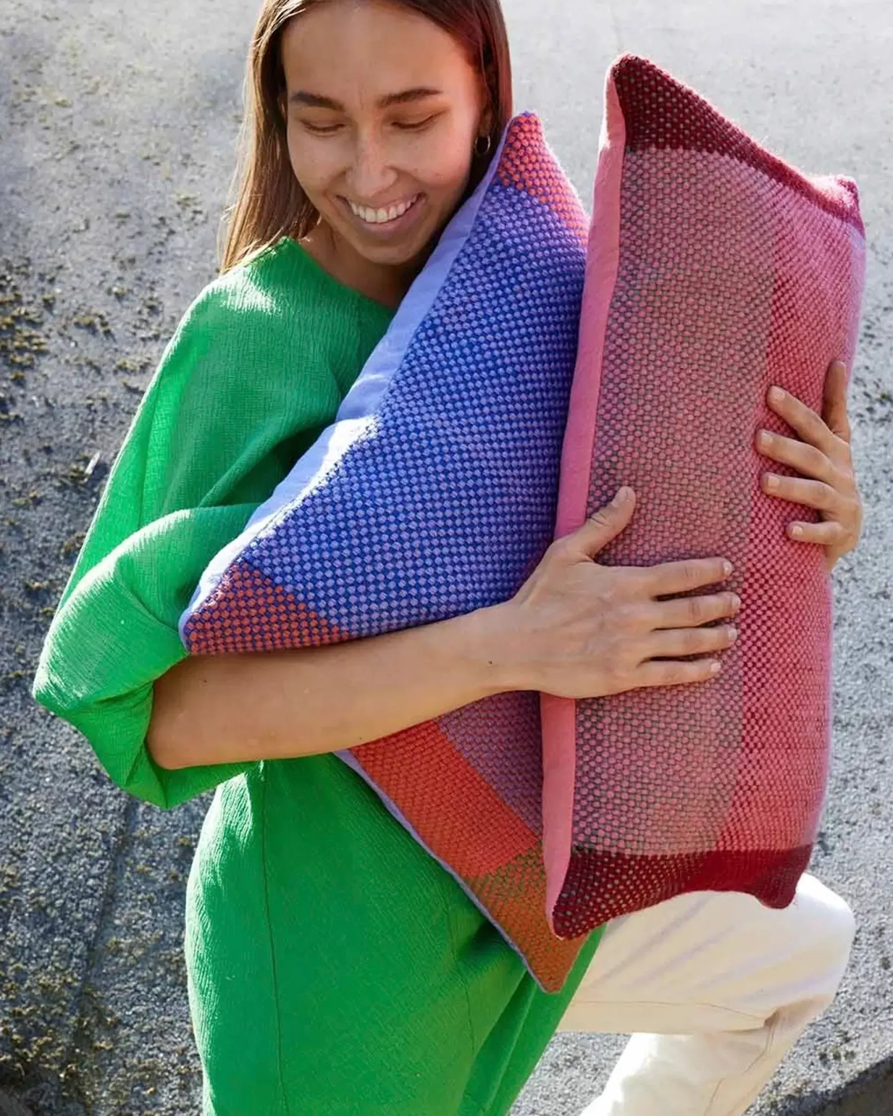 Finarte Sisustustyynyt Ja Tyynynpäälliset<Palsta tyyny 50x50 sininen