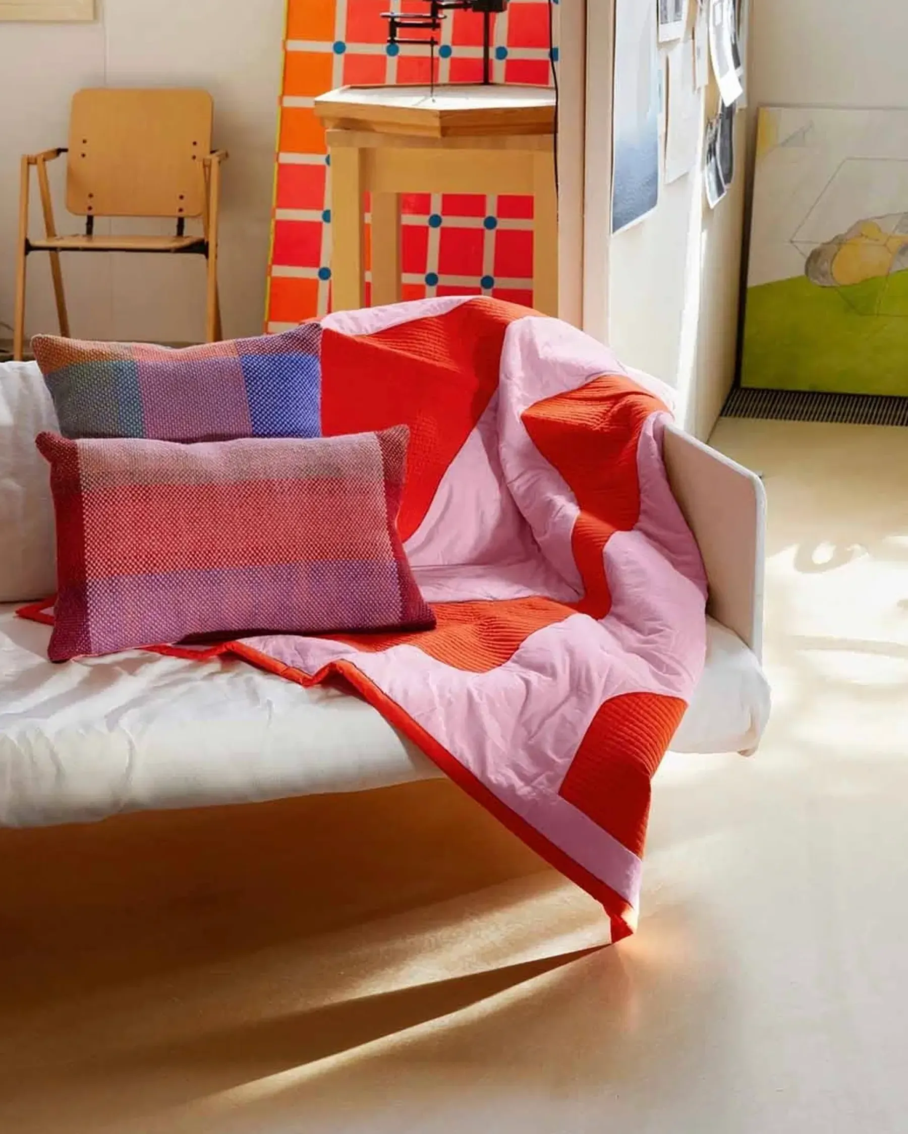 Finarte Sisustustyynyt Ja Tyynynpäälliset<Palsta tyyny 50x50 sininen