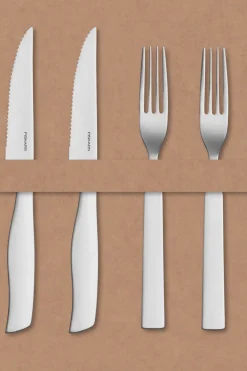 Best All Steel pihviaterimet 24-osainen Aterimet Ja Ottimet