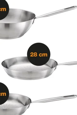 Fiskars Paistinpannut<All Steel Pure paistinpannu 24 cm