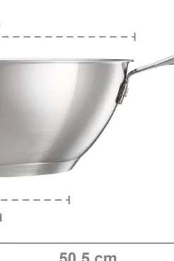 Fiskars Paistinpannut<All Steel Pure wokki 28 cm