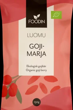 Foodin Pähkinät, Siemenet Ja Muut Kuivatuotteet<Goji-marja luomu 150g